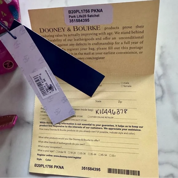 Dooney & Bourke Disney Park Life Satchel - Picture 9 of 16